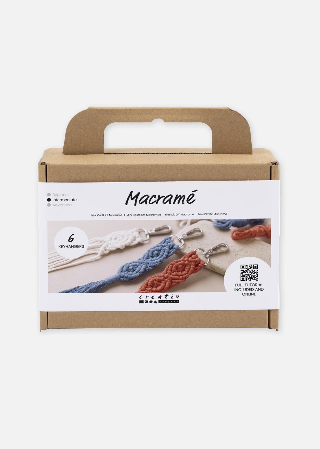 Product Image for Mini Craft Kit Macramé Keyrings