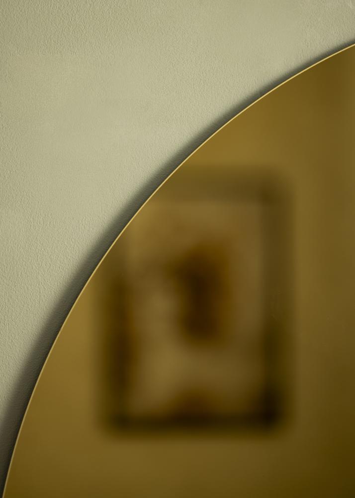 KAILA KAILA Round Mirror Gold 90 cm Ø