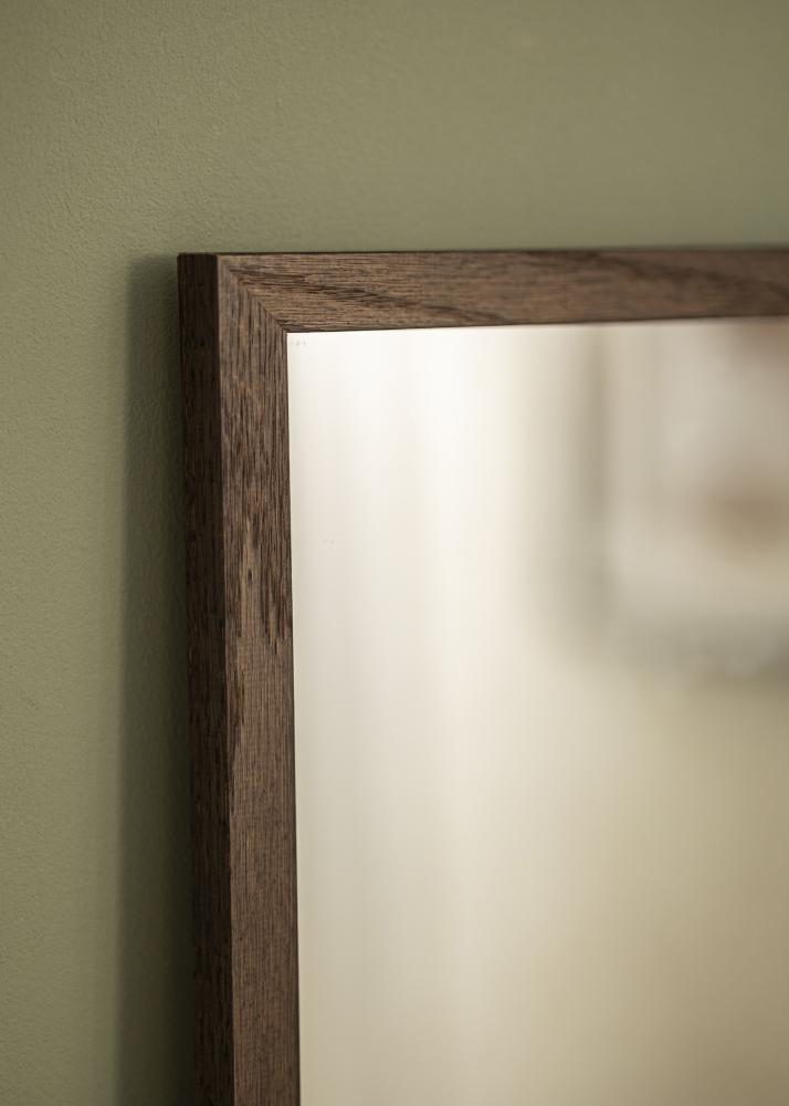 Incado Mirror Solid Smoked Oak 48x133 cm