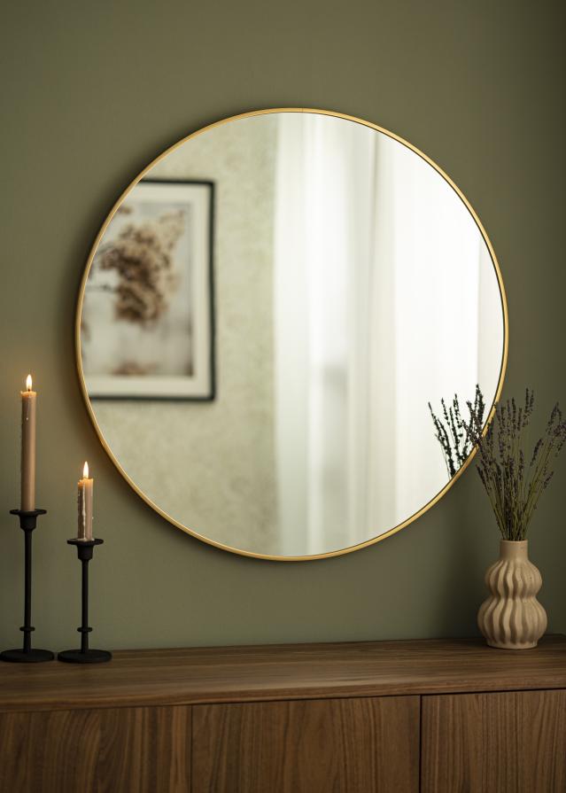 Artlink Mirror Modern Gold 80 cm Ø