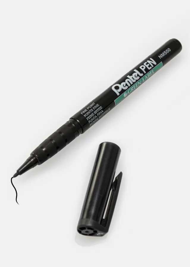 Estancia Pentel NMS50-A - Black Album pen - 1 mm