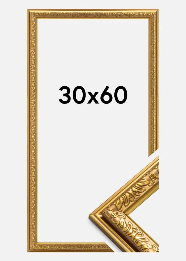 Artlink Frame Nostalgia Acrylic glass Gold 30x60 cm