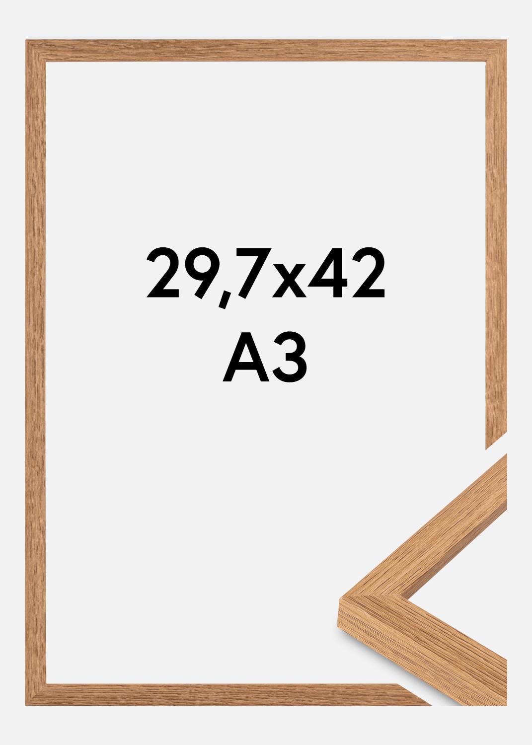 Product Image for Frame Modern Acrylic Glass Teak 29.7x42cm (A3)
