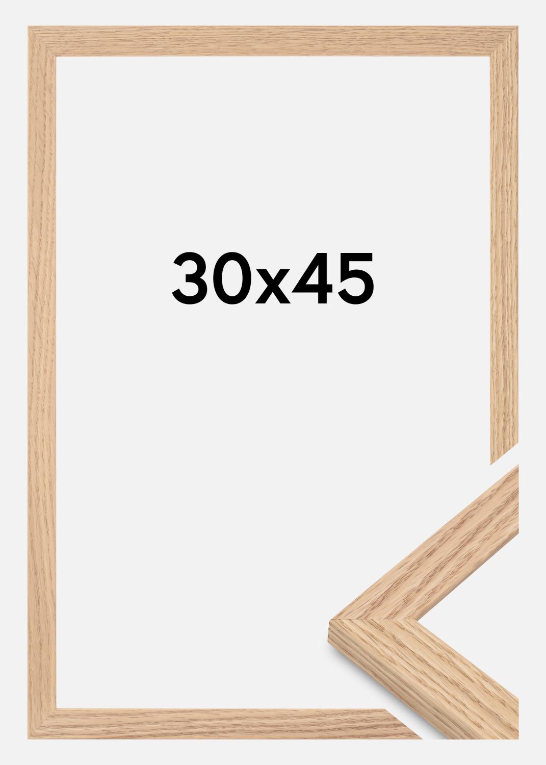 Product Image for Frame Timeless Acrylic Glass Solid Oak 30x45 cm
