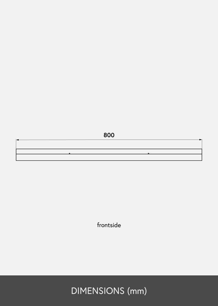 Artlink Picture shelf White 80 cm