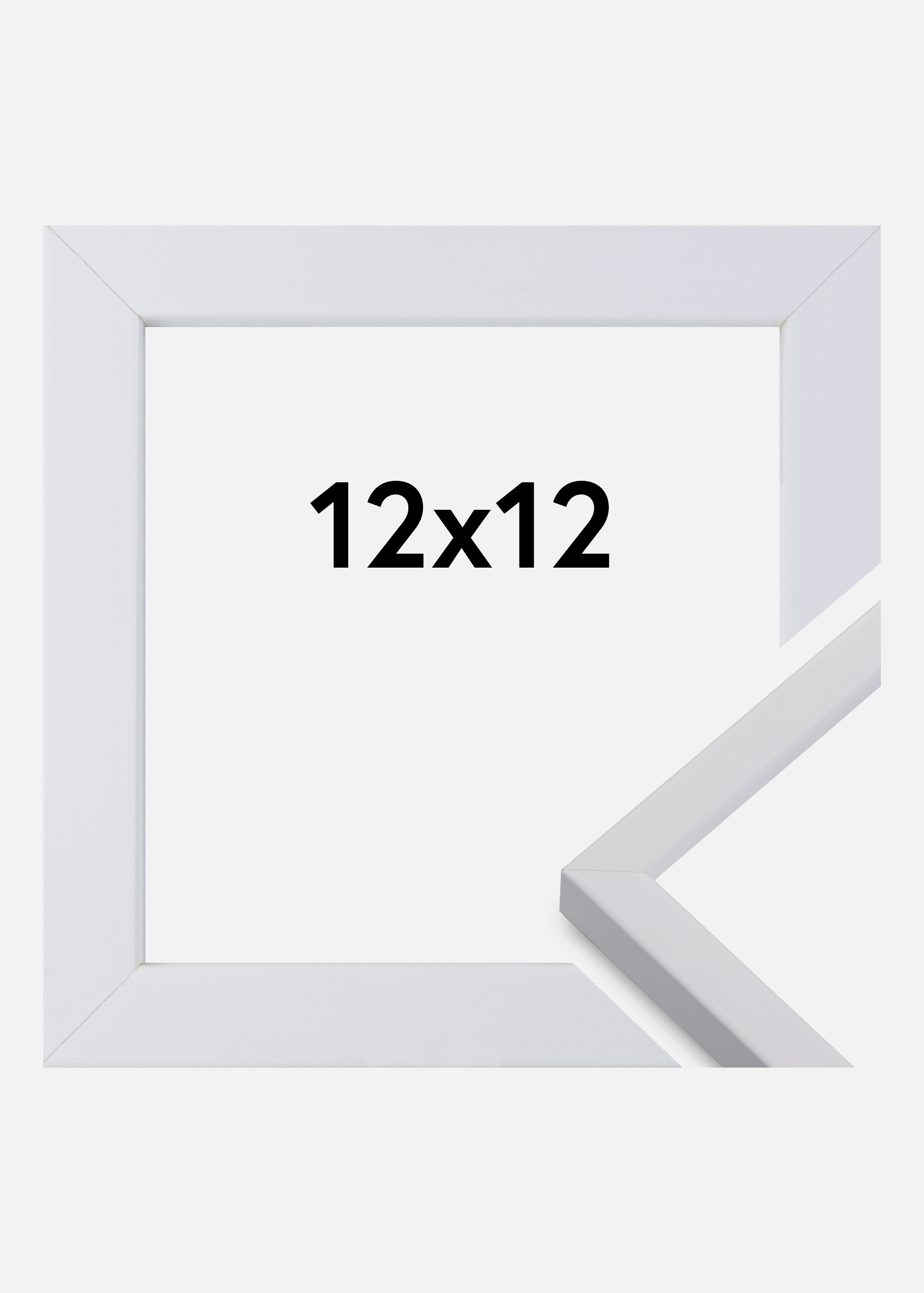 Frame Exklusiv White 12x12 cm