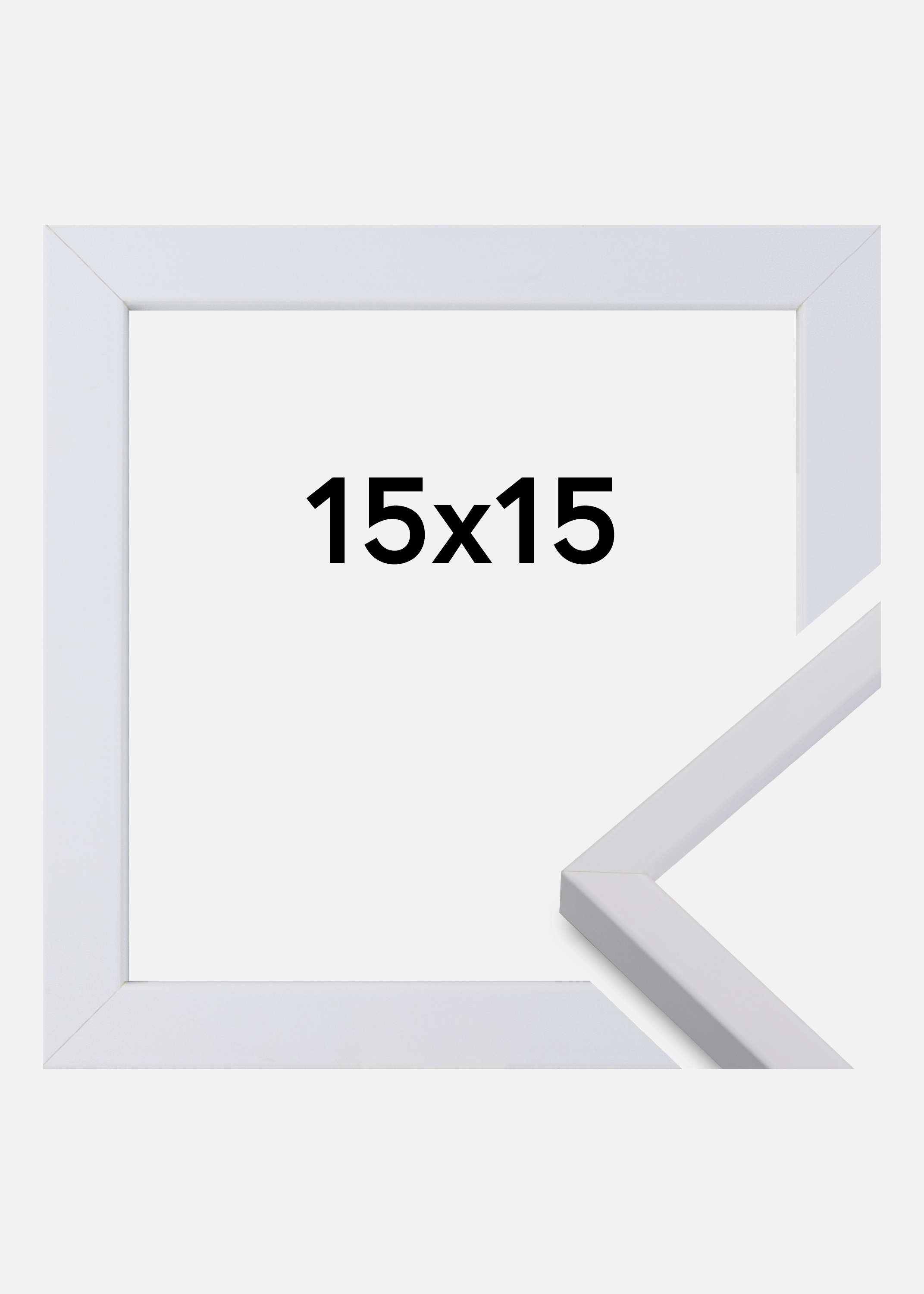Frame Exklusiv White 15x15 cm