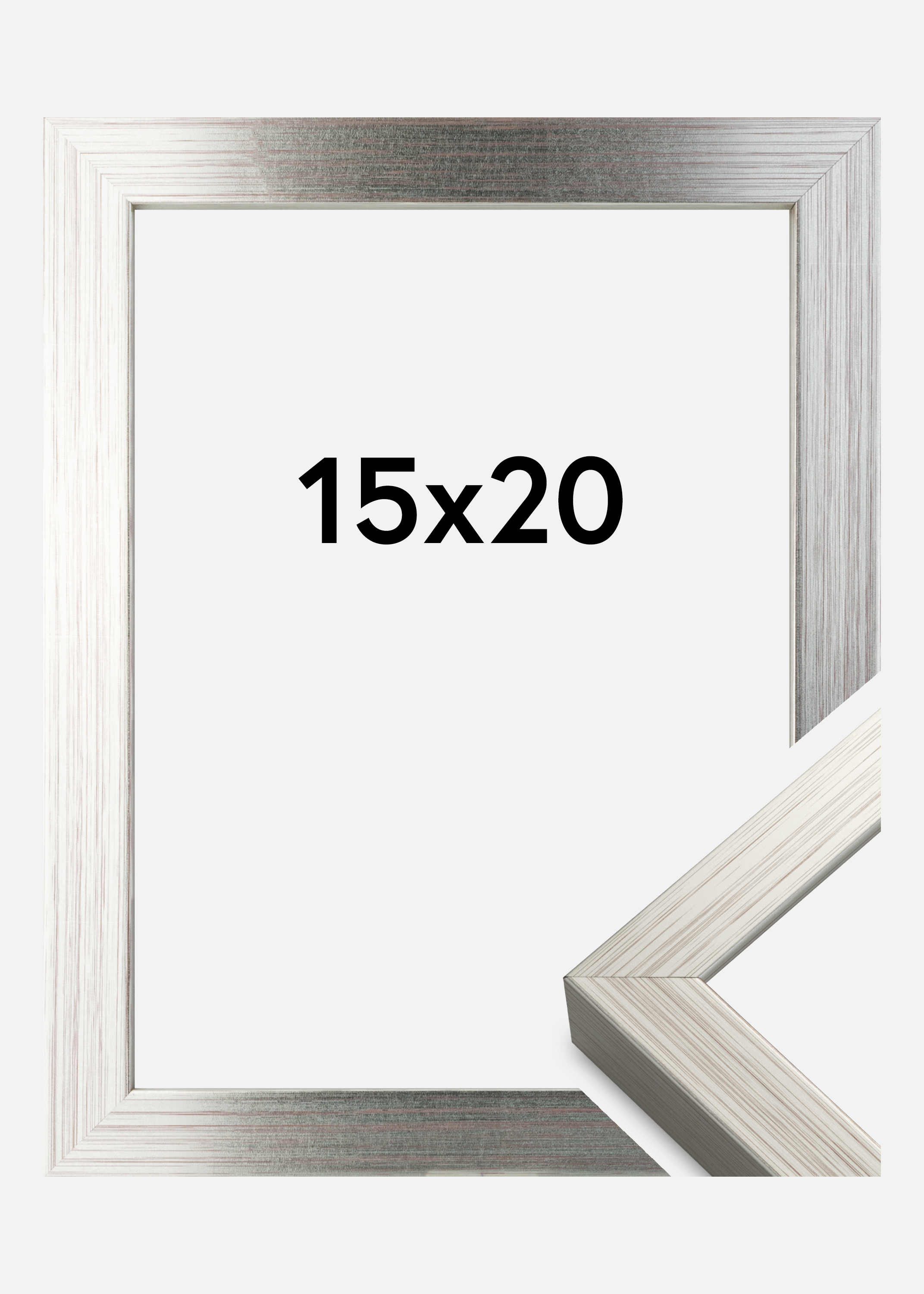 Frame Falun Silver 15x20 cm