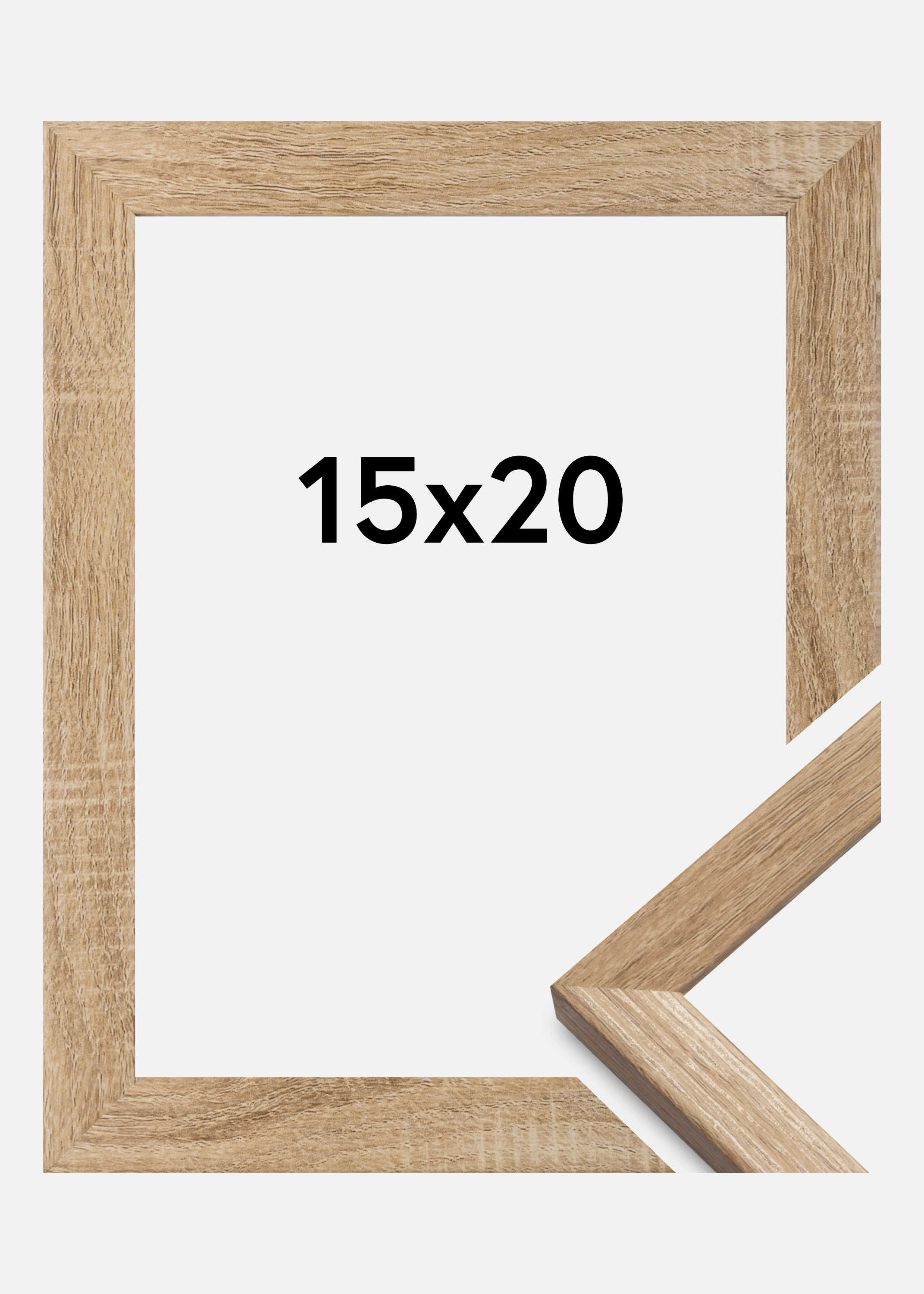 Frame Fiorito Light Oak 15x20 cm