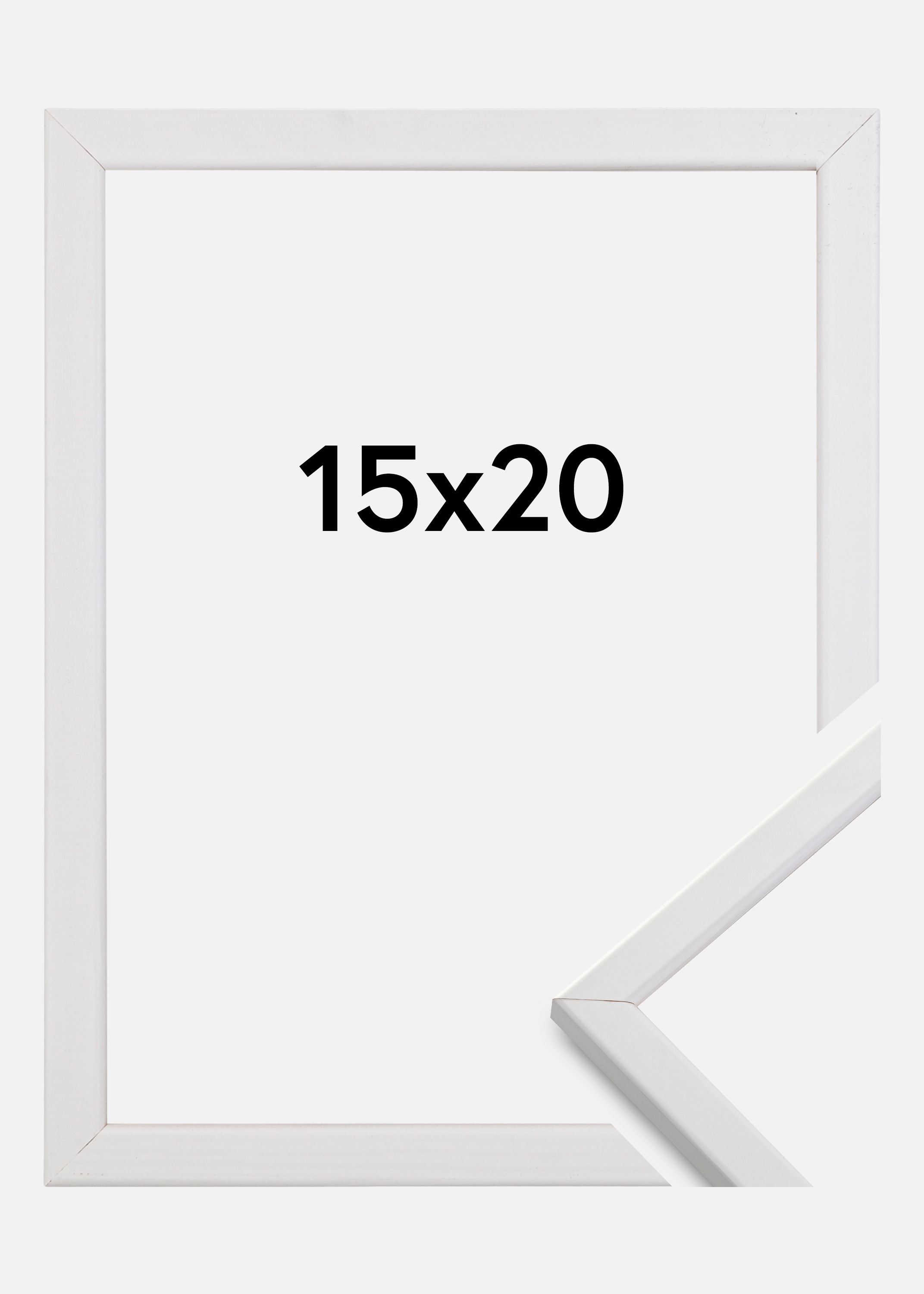 Frame Galant Acrylic glass White 15x20 cm
