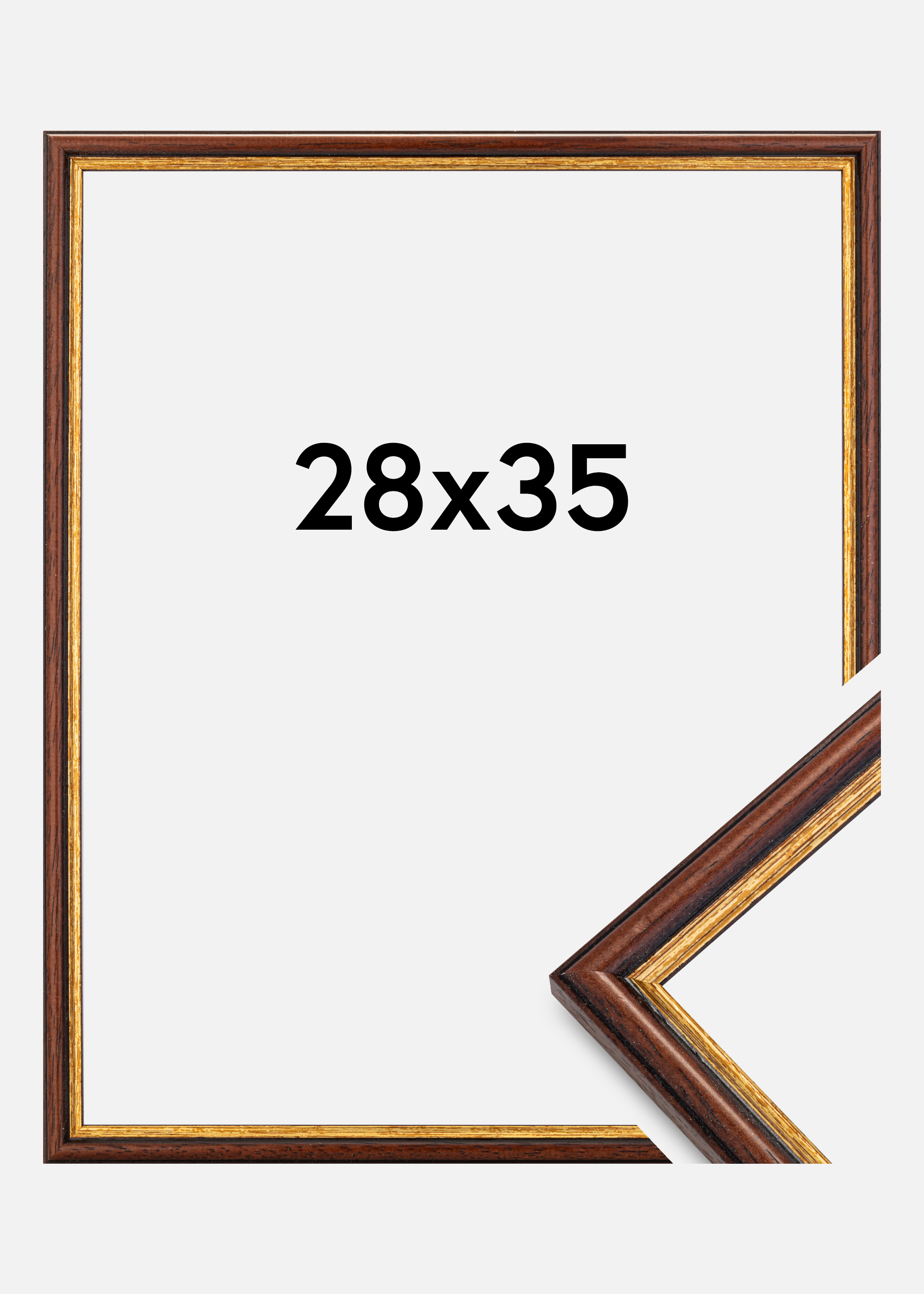 Frame Horndal Brown 28x35 cm
