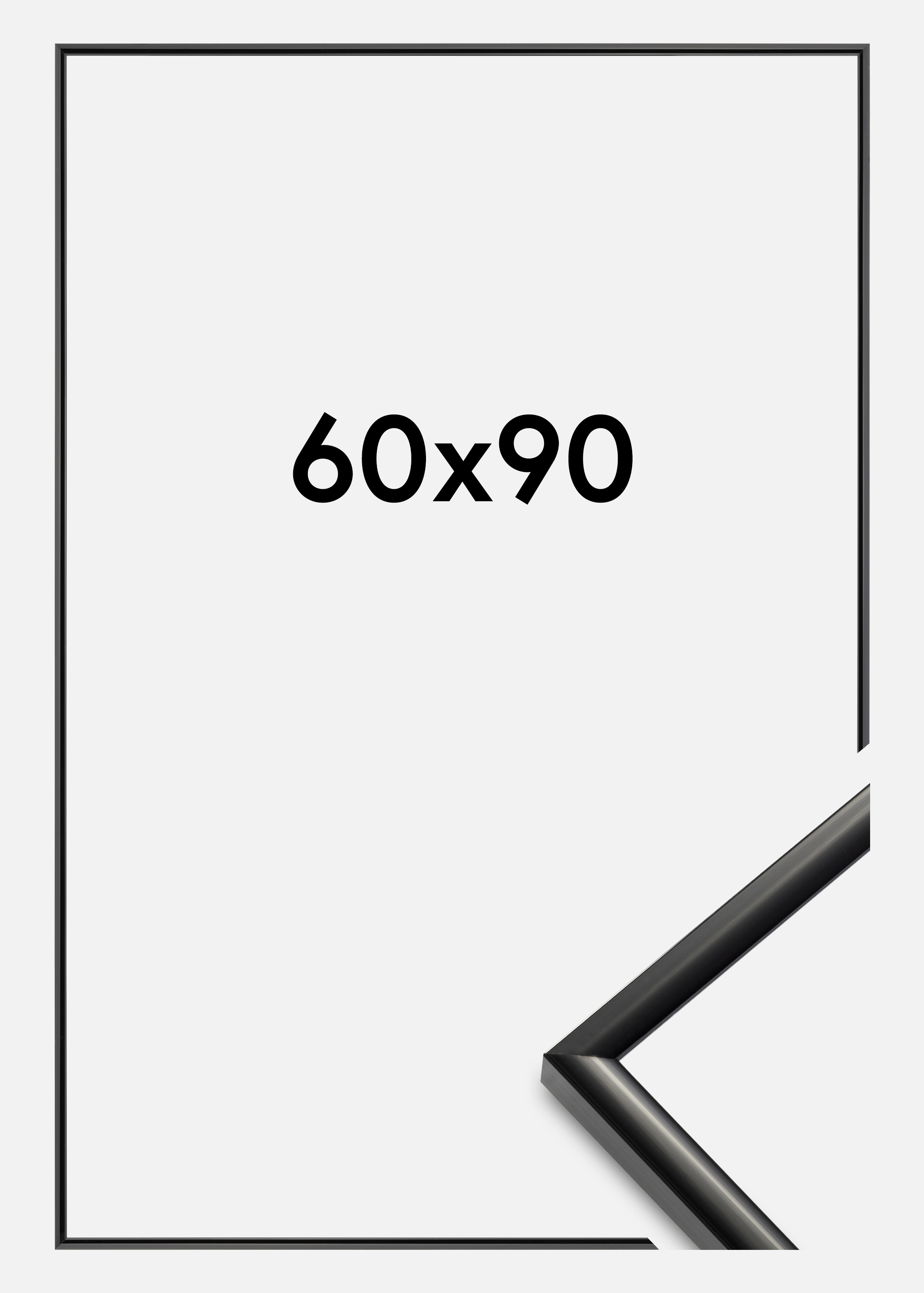 Frame New Lifestyle Black 60x90 cm
