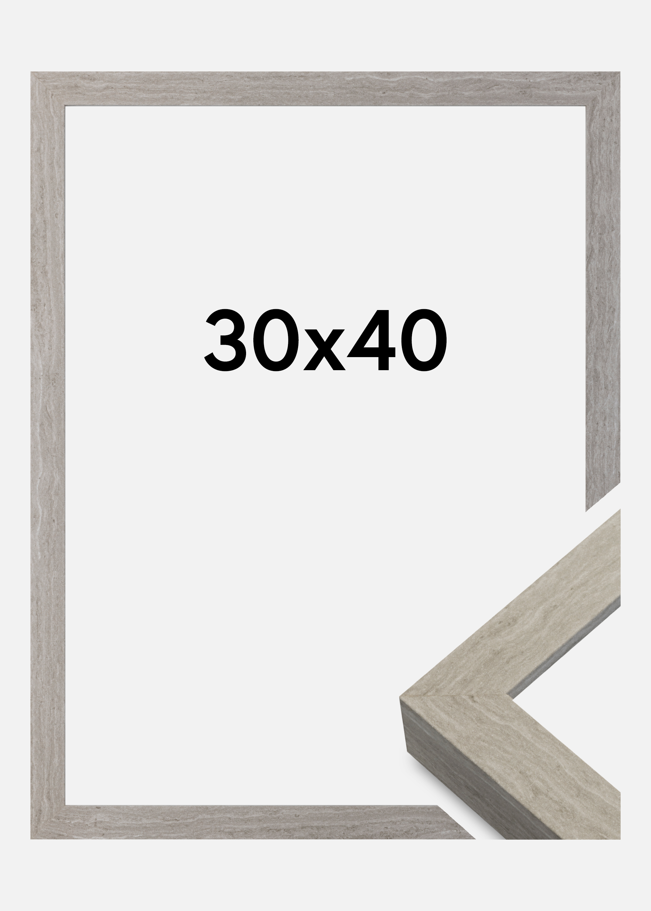 Frame New Stockholm Grey 30x40 cm