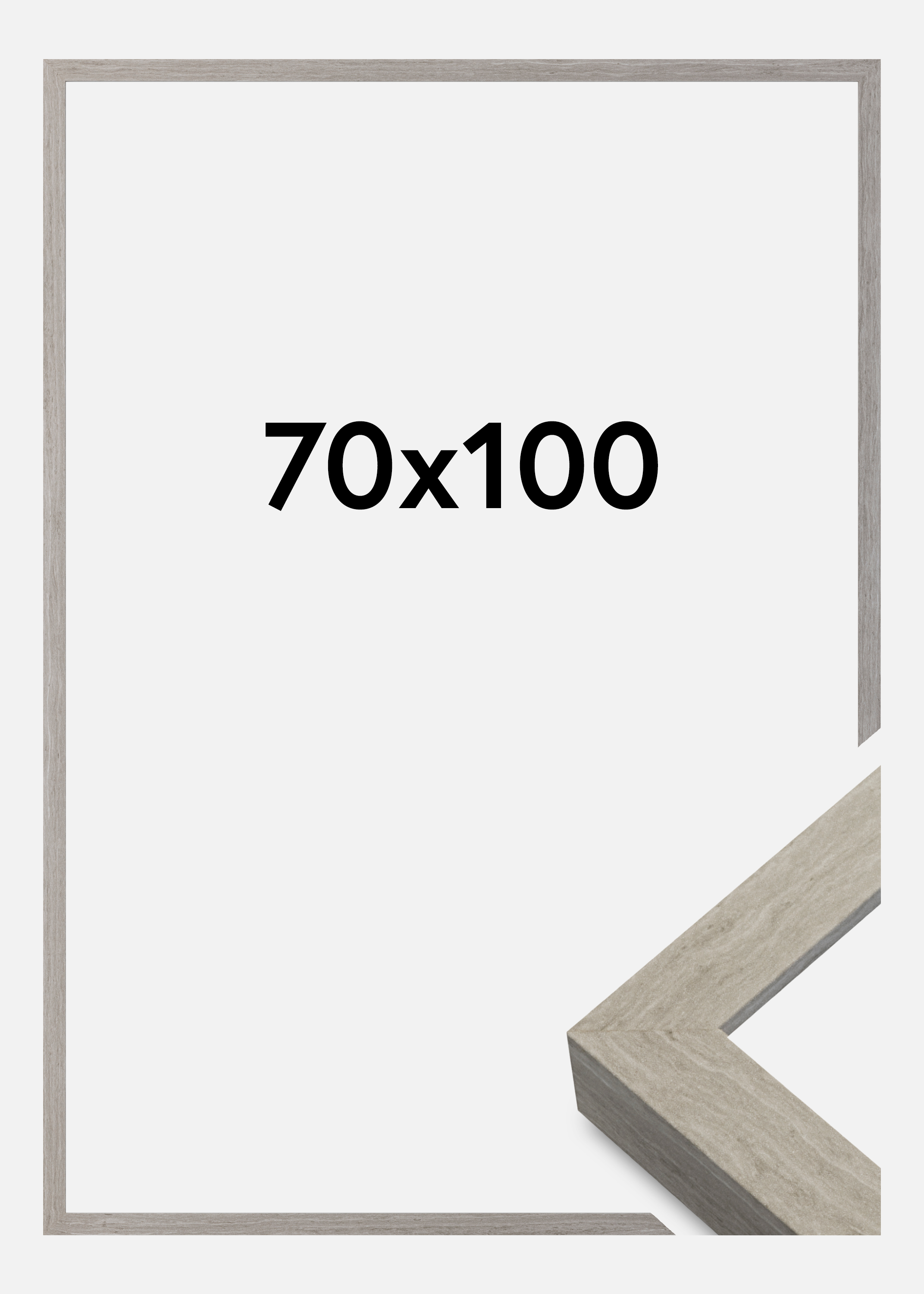 Frame New Stockholm Grey 70x100 cm