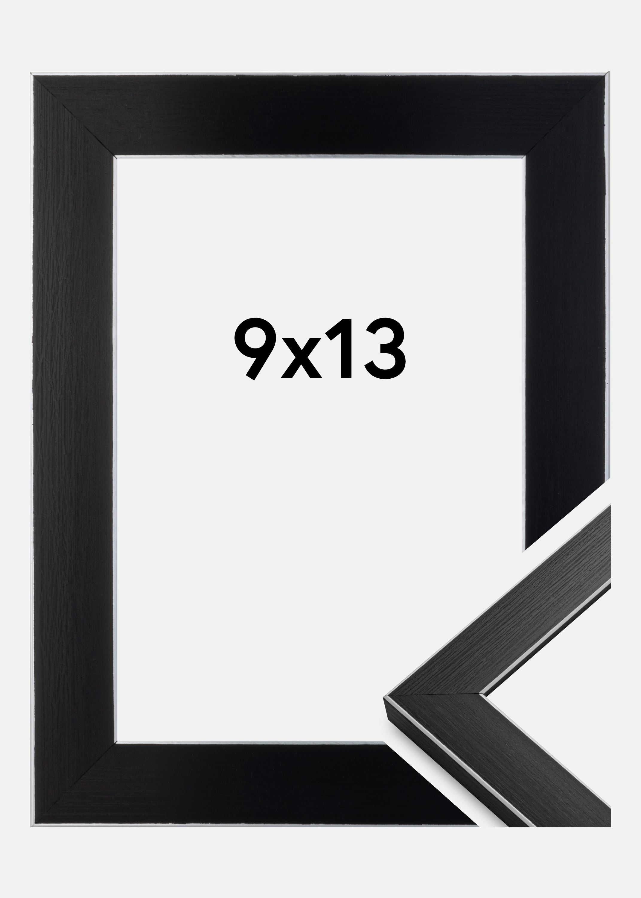 Frame New York Black 9x13 cm