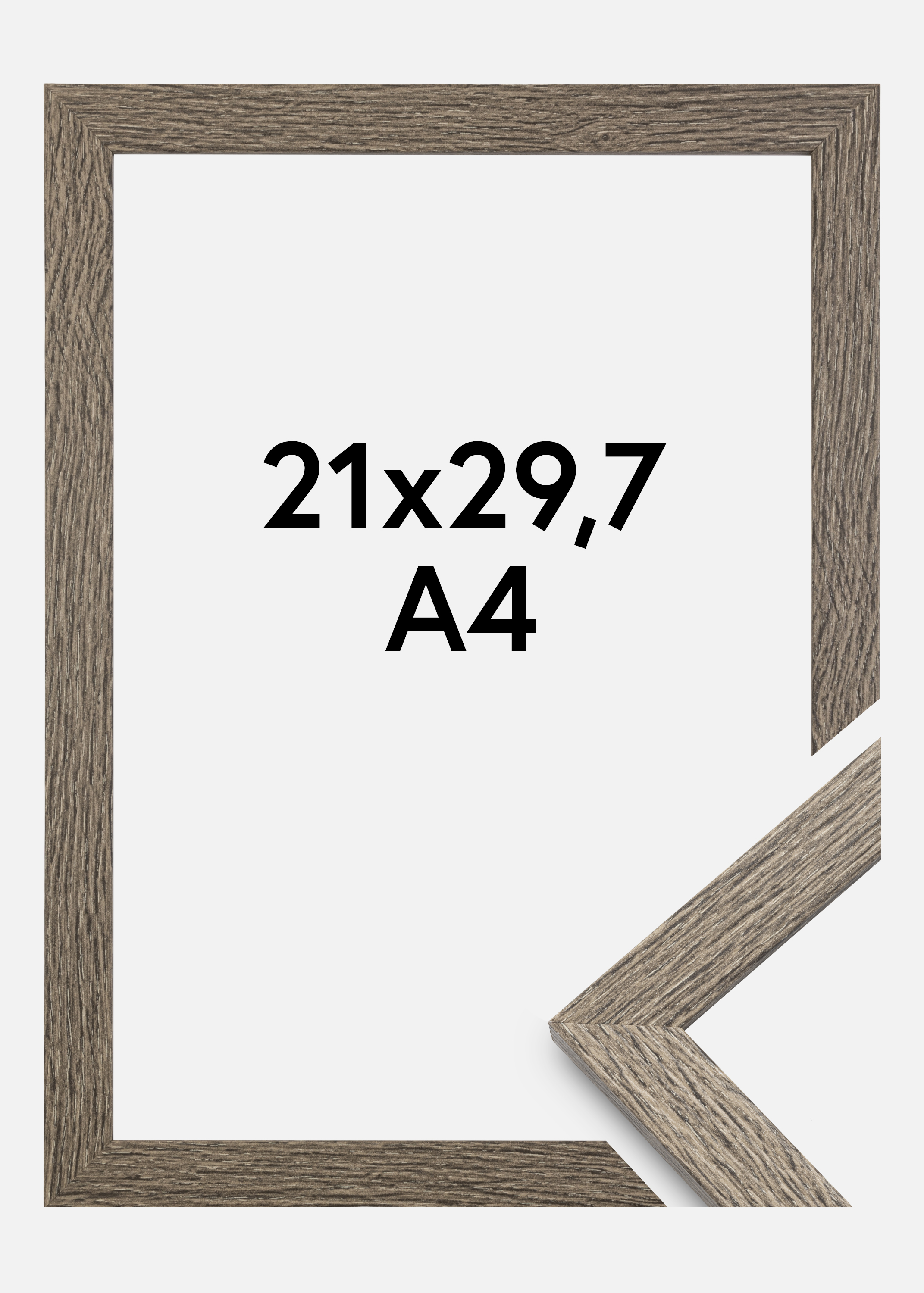 Frame Stilren Dark Grey Oak 21x29.7 cm (A4)