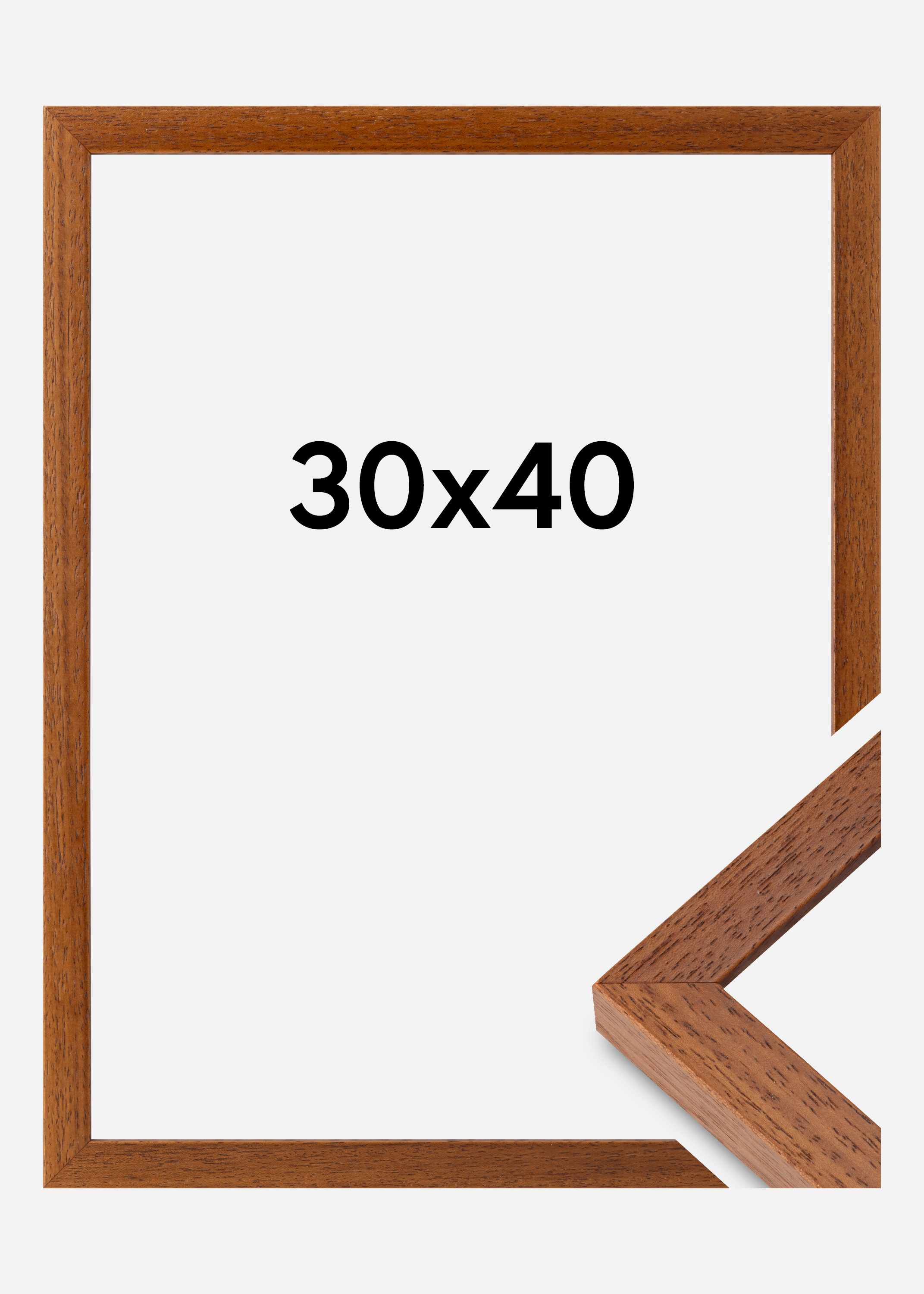 Frame Hermes Acrylic Glass Beech 30x40 cm