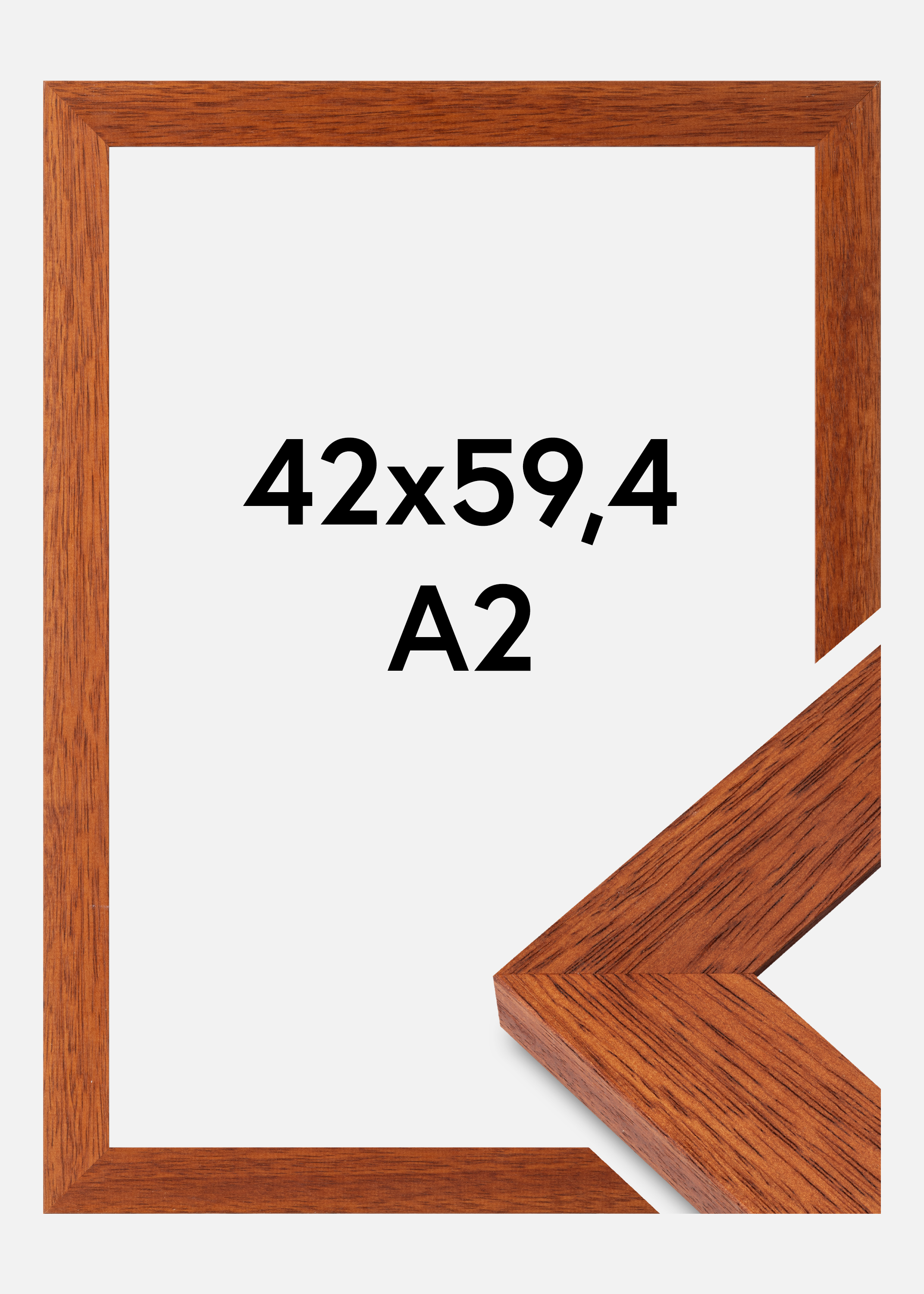 Frame Juno Acrylic Glass Cherry 42x59.4 cm (A2)