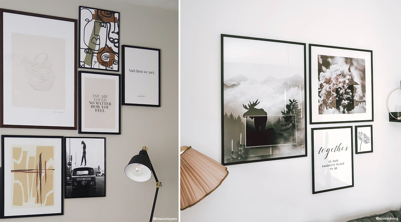 Gallery Wall With Template
