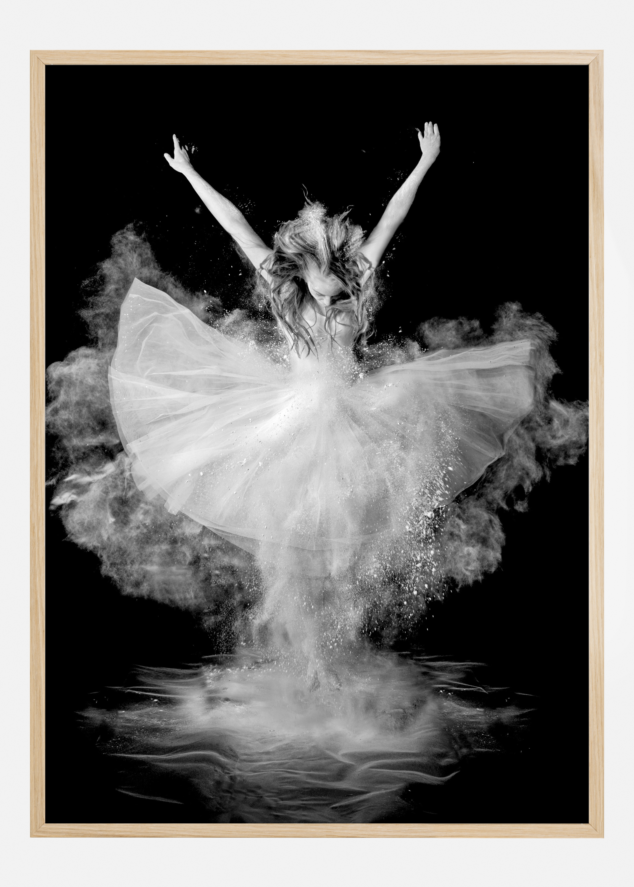 Powder Burst Poster (21x29.7 cm (A4))